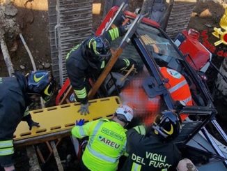 nerviano incidenti lavoro operaio