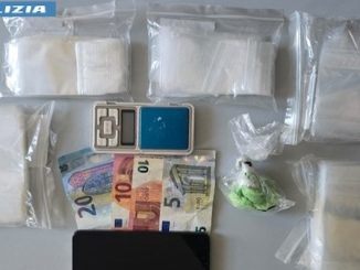Gallarate polizia arresto cocaina