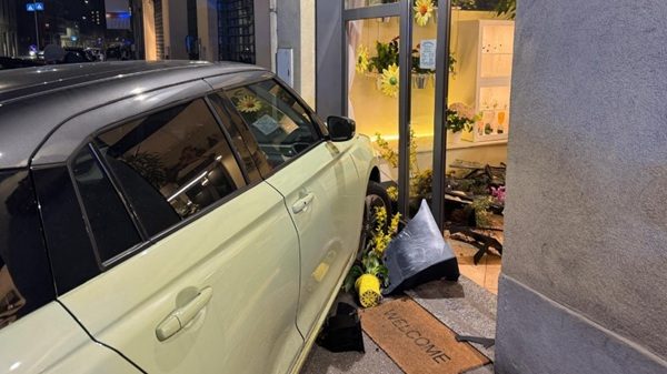 gallarate incidente auto fiorista