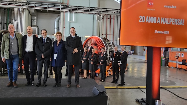 Malpensa easyjet evento 20anni