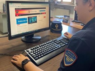 Novara spoofing Polizia truffatori