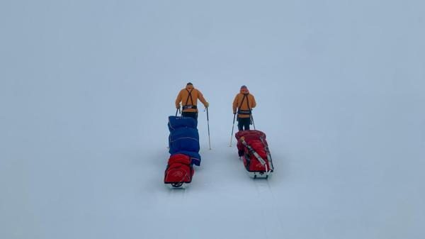Ragazzi spedizione polo Islanda