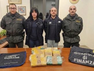 dogana como cocaina arrestato