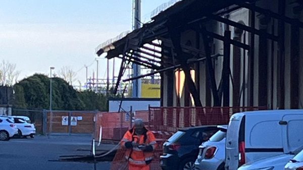 legnano crollo stazione edificio