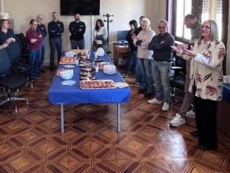 Benci polizia Busto pensione