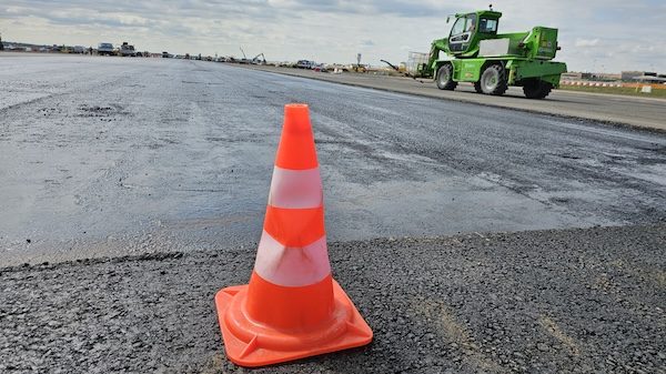 Malpensa rifacimento pista cantiere