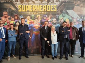 Novara mostra Castello supereroi
