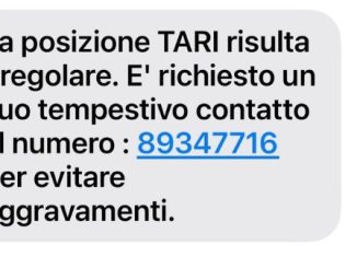 Truffa Sms Tari Navigli