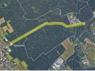 rescaldina gerenzano parco boschi strada