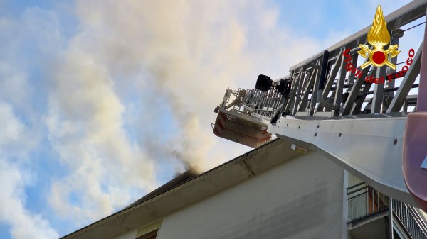 incendio condominio gallarate