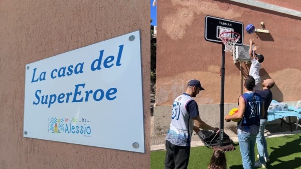 Albizzate Sharkfest basket beneficenza