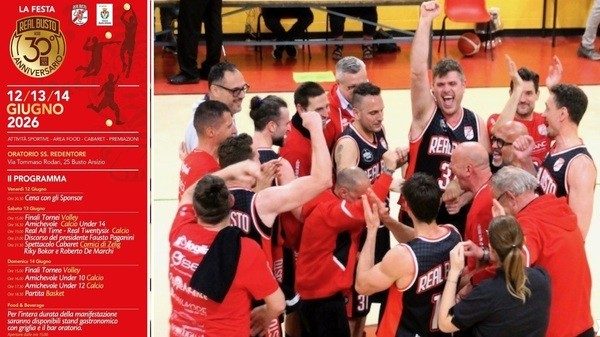 Real Busto festa 30anni