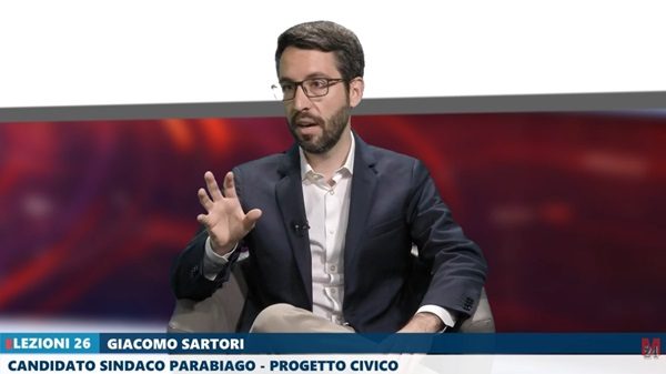 Giacomo Sartori Parabiago intervista M24Tv