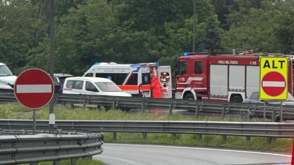 sesto incidente autostrada traffico