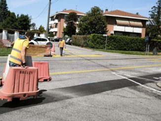 lonate lavori rotonda viale ticino