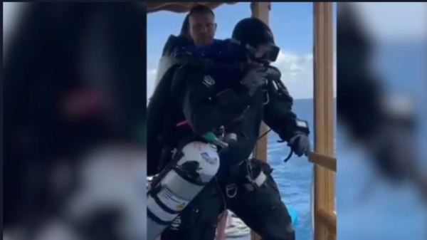 Maldive subacquei corpo Federico
