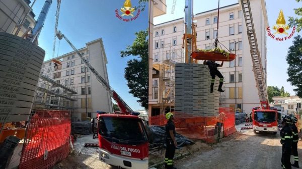 Tradate incidente lavoro operaio