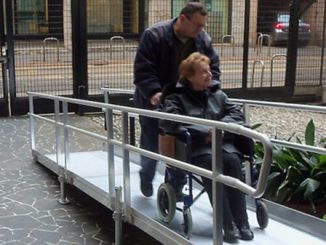 peba disabili scivolo carrozzina accessibilità