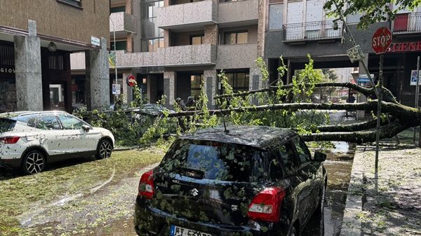 legnano maltempo temporale vigilidelfuoco