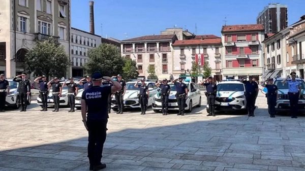 legnano minuto silenzio polizialocale