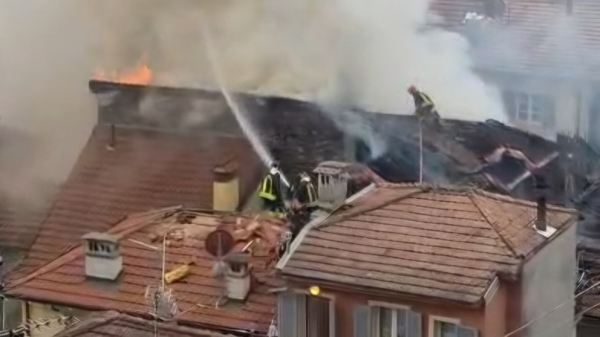Cannero incendio danni VVFF
