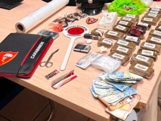 Novara droga arresto carcere