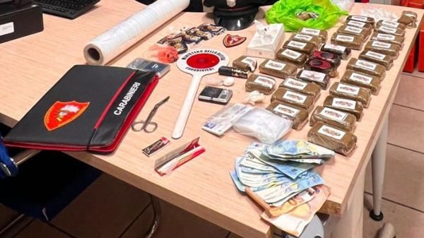 Novara droga arresto carcere