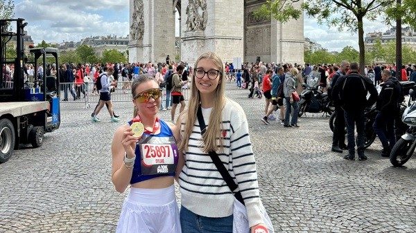 Bonollo Parigi gara podistica