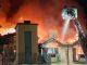 cuggiono incendio autoscala vigilidelfuoco