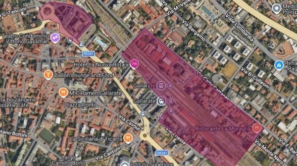 Gallarate zone rosse controlli