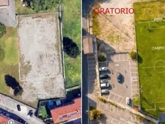 olgiate area parrocchia parcheggio