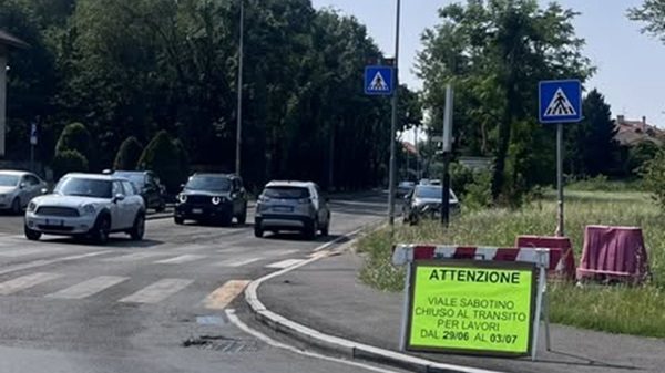 legnano cantiere strade sabotino