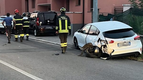 samarate incidente via torino