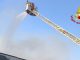 incendio capannone vigilidelfuoco
