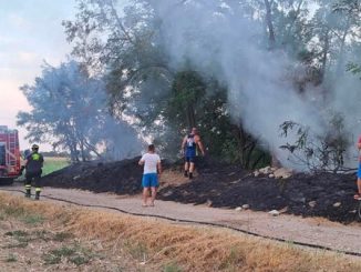 castanoprimo robecchettoconinduno incendio vigilidelfuoco