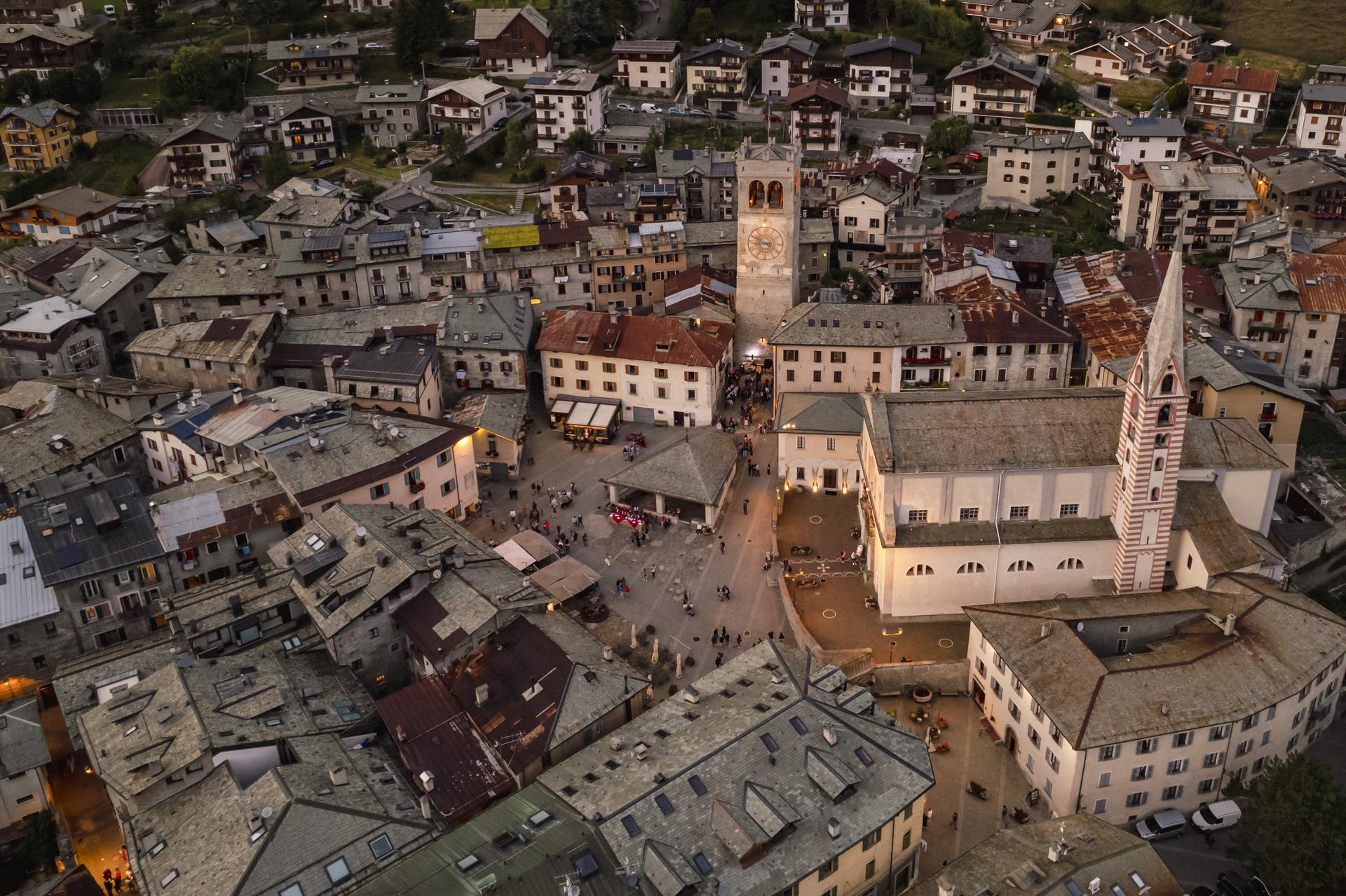 Il centro storico di Bormio