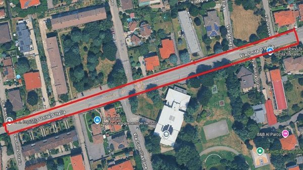 olgiate lavori ciclopedonale parcheggi
