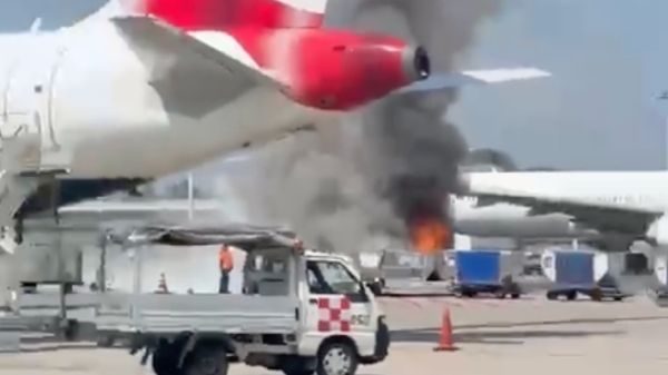 Malpensa incendio aviapartner