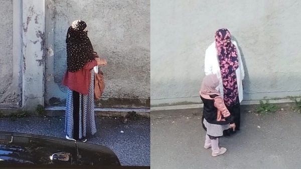 gallarate poste donna niqab