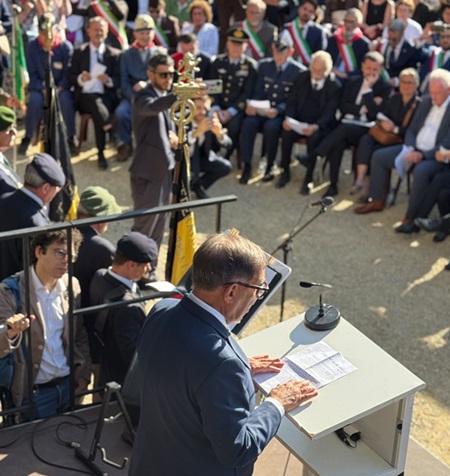 marcinelle fiori commemorazione cerimonia LaRussa