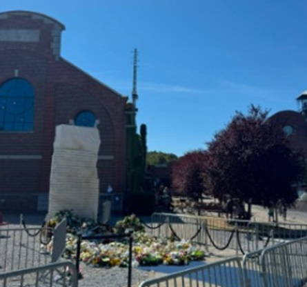 marcinelle fiori commemorazione cerimonia