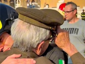 nonno vigile fuoco nipote