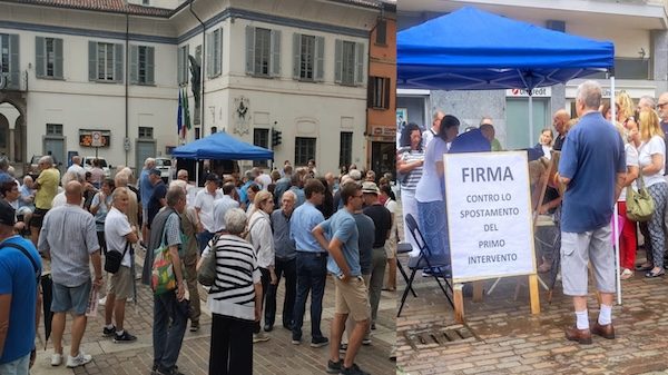 Somma Lombardo ospedale firme