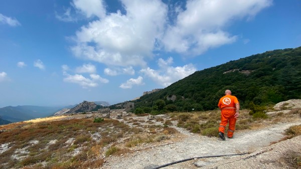 volontari verbano sardegna incendi