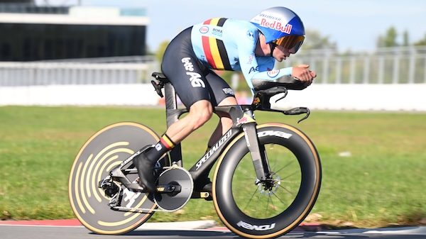Mondiale crono Ganna Evenepoel