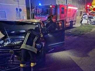 Busto incidente vigili fuoco