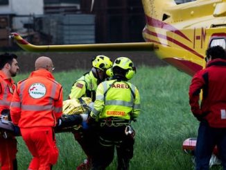 Cantù incidente moto ELISOCCORSO