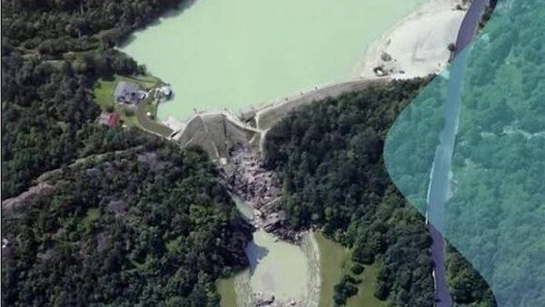 Ceppo Morelli lago svuotato
