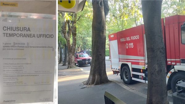 Poste Saronno furto bancomat