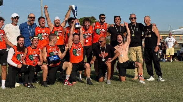 Frogs Flag Football campioni